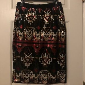 Womens midi skirt